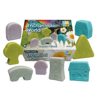 Lekfigurer Förtrollad värld av sten