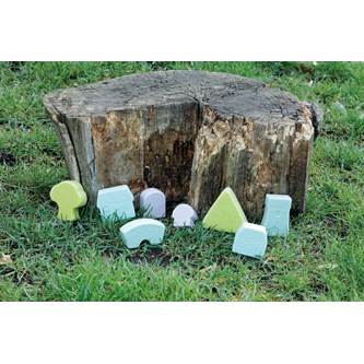 Lekfigurer Förtrollad värld av sten