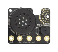 Kitronik MI:sound speaker board for BBC microbit V2