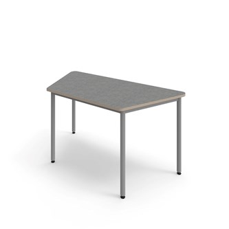 Bord 12:38 BX akustik linoleum 160x80x80 cm silverstativ