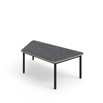Bord 12:38 BX akustik optimal linoleum 160x80x80 cm svart stati