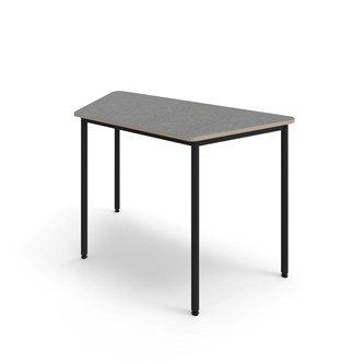 Bord 12:38 BX akustik optimal linoleum 160x80x80 cm svart stati