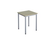 Bord 12:38 BX akustik linoleum 70x70 cm silverstativ