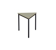 Triangelbord 12:38 BX akustik linoleum 80x80x80 cm svart stativ