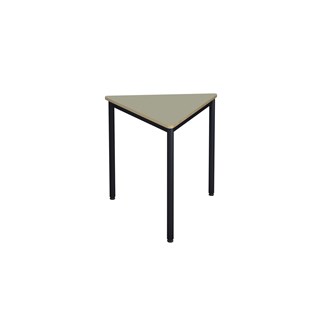 Triangelbord 12:38 BX akustik linoleum 80x80x80 cm svart stativ