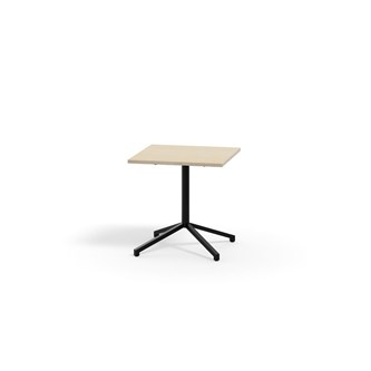 Bord Pilare akustiklaminat 70x70 cm svart stativ