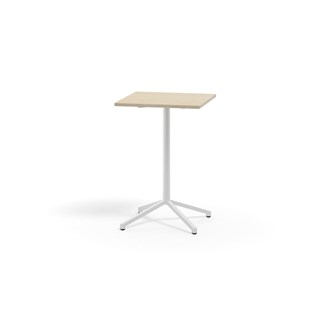 Bord Pilare akustiklaminat 70x70 cm vitt stativ