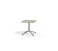 Bord Pilare akustik linoleum 70x70 cm silverstativ