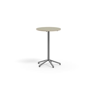 Bord Pilare akustik linoleum ø 70 cm silverstativ