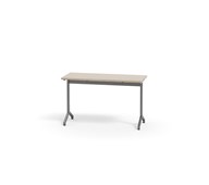 Bord Pilare akustiklaminat 120x50 cm silverstativ