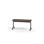 Bord Pilare akustiklaminat 120x50 cm svart stativ