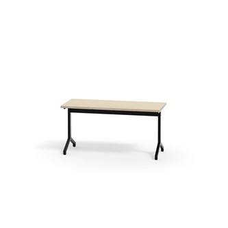 Bord Pilare akustiklaminat 120x50 cm svart stativ