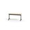 Bord Pilare akustiklaminat 120x50 cm svart stativ