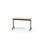 Bord Pilare akustiklaminat 120x50 cm svart stativ