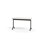 Bord Pilare akustiklaminat 120x50 cm svart stativ