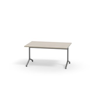 Bord Pilare akustiklaminat 120x80 cm silverstativ