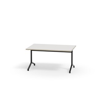 Bord Pilare akustiklaminat 120x80 cm svart stativ