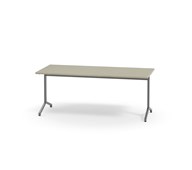 Bord Pilare akustik linoleum 180x80 cm silverstativ