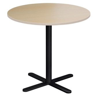 Pelarbord Cross X ø 80 cm HT svart stativ