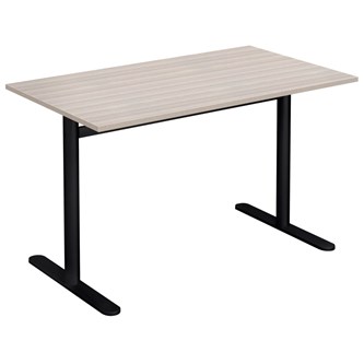 Pelarbord Cross T 120x60 cm HT svart stativ