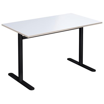Pelarbord Cross T 120x60 cm HT svart stativ