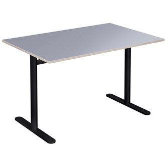 Pelarbord Cross T 120x80 cm HT höjd 72 cm svart stativ