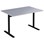 Pelarbord Cross T 120x80 cm HT höjd 72 cm svart stativ