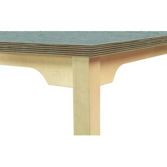 Bord Maria akustik linoleum björk 160x80 cm