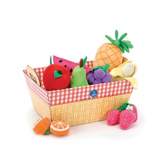 Lekmat i tyg, fruktkorg
