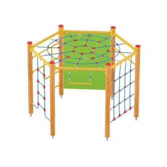 Hexagon Klätterlek WD