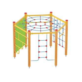 Hexagon Klätterlek WD