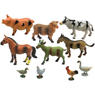 Bondgårdsdjur 10-pack