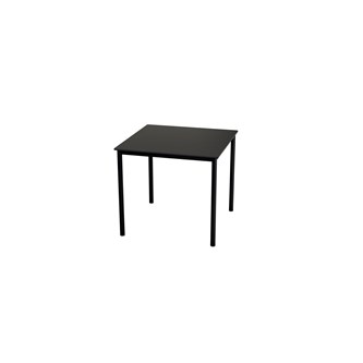 Bord Multiflex BX C 80x80 höjd 72-88 cm svart stativ