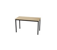 Bord Multiflex BX X 120x60 höjd 72 cm svart stativ