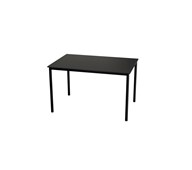 Bord Multiflex BX C 120x80 höjd 72 cm svart stativ