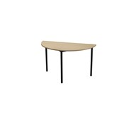 Bord Multiflex BX X halvrunt ø 120 höjd 72 cm svart stativ