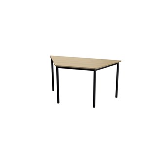 Trapetsbord Multiflex BX X 140x70x70 höjd 72 cm svart stativ