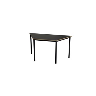 Trapetsbord Multiflex BX X 140x70x70 höjd 72 cm svart stativ