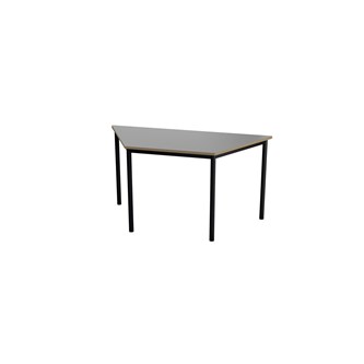 Trapetsbord Multiflex BX X 140x70x70 höjd 72 cm svart stativ