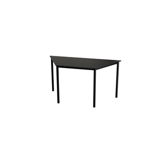 Trapetsbord Multiflex BX C 140x70x70 höjd 90 cm svart stativ