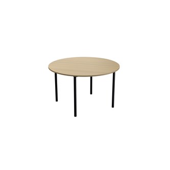 Bord Multiflex BX X runt ø 120 höjd 72 cm svart stativ