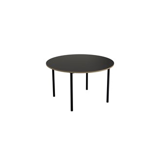 Bord Multiflex BX X runt ø 120 höjd 72 cm svart stativ