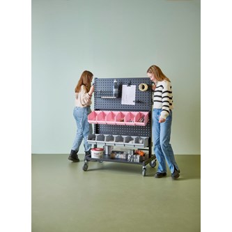 Wille material- och verktygsvagn B93 H140