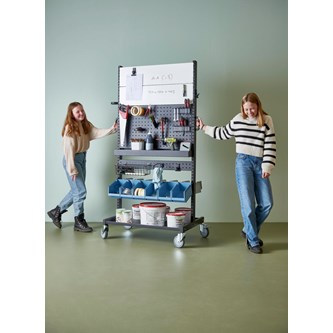 Wille material- och verktygsvagn B93 H190