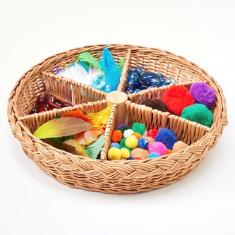 Sorteringskorg, rund