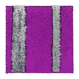 Sensorisk paljettpanel, lila/silver