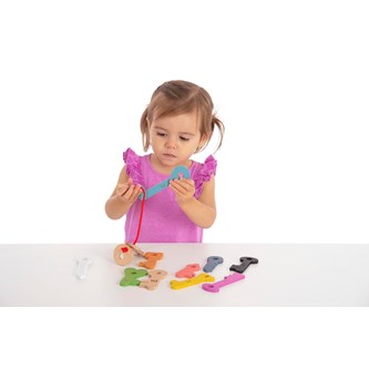 Tränycklar med siffror