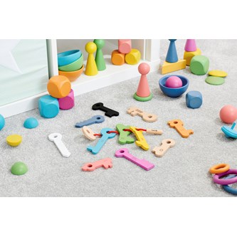 Tränycklar med siffror