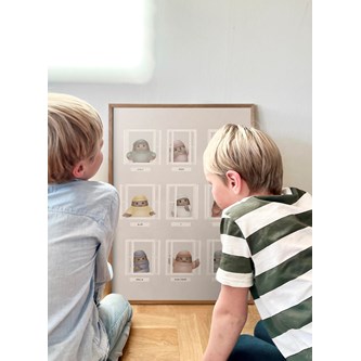 Kunskapstavlan® Mina känslor, poster 30x40 cm