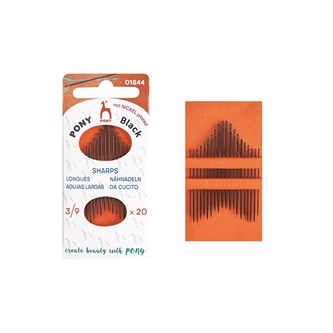 Synålar långa nickelfria nr 3-9 mix, 100-pack